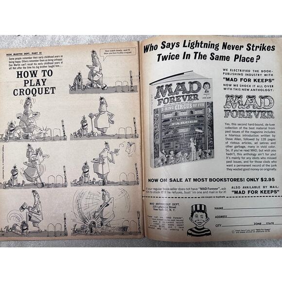 Mad Magazine #48 VG- Uncle Sam Cover Silver Age Mag - Picture 4 of 4